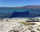 Neso Tents Beach Tent with Sand Anchor, Portable Canopy Sunshade - 7' x 7' - Patented Reinforced Corners (Navy) by TinyTreasures Baby Boutique