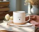 Personalized Ceramic Dad Coffee Mug, Customized Mugs with Name & Logo for Family, Men Women, Engraved 12 Oz Tea Cup for Travel, Microwave Dishwasher, Unique Design Bithday Gifts for Teacher by TinyTreasures Baby Boutique