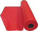 Colorations Dual Surface Paper Roll Classroom Supplies for Arts and Crafts Flame Red (36" x 1000') - DSFR by TinyTreasures Baby Boutique
