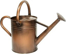 Galvanized Metal Watering Can, One Gallon Watering Cans for Outdoor Indoor Garden Plants Watering with Luminous Panit by GreenHaven Gardens
