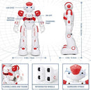 KingsDragon RC Robot Toys for Kids, Gesture & Sensing Programmable Remote Control Smart Robot for Age 3 4 5 6 7 8 Year Old Boys Girls Birthday Gift Present,Red by TinyTreasures Baby Boutique