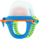 Teetherpop Fillable Silicone Teether for Babies – Breastmilk Popsicle Molds for Teething with Spill-Proof Sippy Slits – Freezable Baby Teethers for Liquids & Purées - Cool Relief BlueOrange, LimonTeal by TinyTreasures Baby Boutique