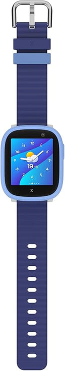 XPLORA X6 Play - Watch Phone for Children (4G) - Calls, Messages, Kids School Mode, SOS Function, GPS Location, Camera and Pedometer – (Subscription Required) (Blue) by TinyTreasures Baby Boutique
