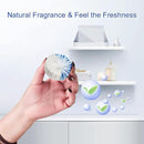 KIISIISO Commercial Household Bathroom Cleaners, 28 Pack Toilet Bowl Cleaner Tablets, Automatic Toilet Tank Cleaners, Multipurpose Janitorial Deodorizers(Blue and White) by CozyNest Decor