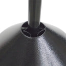 Set of 2 Audubon Torpedo Squirrel Baffles - Black Steel, 6" Diameter Each, Protect Bird Feeders on Poles by CozyNest Decor
