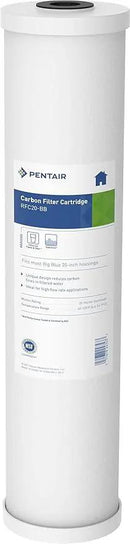 Pentair Pentek 150233 Big Blue Carbon Water Filter, 20-Inch, Whole House Heavy Duty Radial, Reduces Sediment and Chlorine Taste & Odor by CozyNest Decor