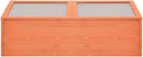 Wooden Garden Portable Greenhouse Sturdy Cold Frame Raised Plants Bed Protection with 2 PC Boards and Openable Top Door Raised Flower Planter Box 39.4"x19.7"x13.4" by GreenHaven Gardens