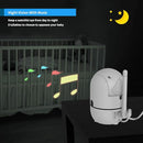 HelloBaby No WiFi Baby Monitor 5" Screen 30-Hour Battery Pan-Tilt-Zoom Video Upgrade with Camera and Audio, Night Vision, VOX, 2-Way Talk, 8 Lullabies and 1000ft Range, HB6550 by TinyTreasures Baby Boutique