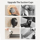 Spice Rack wall mounted 2 Pack,Suction Cups Spice Organizer for Cabinet,Large Capacity Metal Spice Shelf for Kitchen Cabinet, Pantry Doors, Bathroom, Shower, Home Decor(11.8 inch) by CozyNest Decor