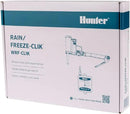 Hunter Industries WRFCLIK Hunter Clik, Wireless Rain/Freeze Sensor Combo (Includes Receiver and Transmitter), White by GreenHaven Gardens