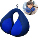 MOOB Car Seat Pillow for Toddlers,Helps Support Head and Neck,Helps Support Head and Neck Comfortably Designed for Head, Neck, and Chin Support - Gifts for Toddler/Child/Kids,Yellow +Blue by TinyTreasures Baby Boutique