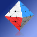 Pyramid Speed Cube Face Turning Octahedron Cube Octahedron stickerless Speed Cube Puzzle Triangle Magic Cube Puzzle Toy for Kids and Adults by TinyTreasures Baby Boutique