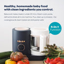 BEABA Babycook Neo Baby Food Maker | Non-Toxic Glass & Stainless Steel | Trusted by Celebrity Moms | Sustainable Baby Food Processor | Global Leader | 34 Servings in 20 Mins by TinyTreasures Baby Boutique