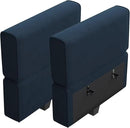 Belffin Modular Sofa Armrest Backrest Module for Modular Sectional Sofa Couch Side Armrest, Backrest Velvet Blue by CozyNest Decor