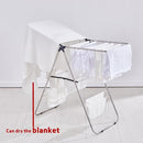 TRES BELLE 25NEW Stainless Steel Clothes Drying Rack(L)–Foldable,Lightweight,Anti-Slip Elastic Rods,Made in Korea,Indoor & Outdoor Use,Rust-Resistant,Towels Drying,Underwear,Baby Clothes–L Sizes by TinyTreasures Baby Boutique