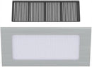 XLUX Solar Powered Lights for Deck Steps Stairs Fences Pathway Path, LED lamp, Outdoor Waterproof, White Light 6 Pack by GreenHaven Gardens