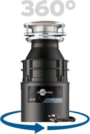 InSinkErator Badger 5XP Garbage Disposal with Power Cord, Standard Series 3/4 HP Continuous Feed Food Waste Disposer, Badger 5XP W/C by CozyNest Decor