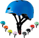 Bike Skateboard Helmet, Adjustable and Multi-Sport for Skate Scooter, 3 Sizes for Adult Youth Kids Toddler by TinyTreasures Baby Boutique