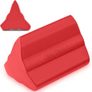 Plus Piriformis Massage Roller with 3 Different Heads for Targeted Trigger Point Pressure, Relieve Pain and Tightness in The Low Back and Sciatica (Larger Size, Hard Density, Red) by CozyNest Decor