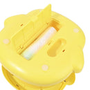 Bebamour Potty Training Toilet 3 in 1 Multi-Functional Potty Seat Detachable Baby Potty Step Stool Anti-Slip Stable Potty Training Toilet with 100 Pack Trash Bags (Yellow) by TinyTreasures Baby Boutique