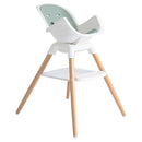 Joie Chai Multi-Mode Highchair - European Beech Wood, Convertible, 9+ Modes, Birth up to 60 lb. (Mist) by TinyTreasures Baby Boutique