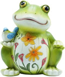 Solar Outdoor Frog Statue Lighting, Waterproof Frog Statue Light,Outdoor Lighting, Decorations for Patio,Yard,Lawn, Porch, Ornament by CozyNest Decor