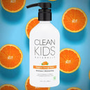Clean Kids Naturally Tropical Shampoo- EWG Verified, All-Natural, Coconut-free, Gluten-free, Vegan, and Cruelty-free, Paraben-Free (2 Bottles, Orange Burst) by TinyTreasures Baby Boutique