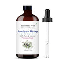 Majestic Pure Juniper Essential Oil with Glass Dropper - Huge 4 Fl Oz - 100% Pure and Natural Juniper Oil - Premium Grade Essential Oils for Diffuser, Aromatherapy, Soap and Candle Making by CozyNest Decor