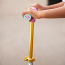 Jetson Character Kids Kick Scooter, LED Lights on Stem & Light-Up Wheels, Lightweight Frame, Height-Adjustable Handlebar, Lean-to-Steer System, Easy-Fold Mechanism by TinyTreasures Baby Boutique