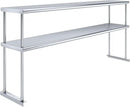 AmGood Double OverShelf Stainless Steel NSF - Many (72" Long x 14" Deep) by CozyNest Decor