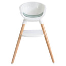 Joie Chai Multi-Mode Highchair - European Beech Wood, Convertible, 9+ Modes, Birth up to 60 lb. (Mist) by TinyTreasures Baby Boutique