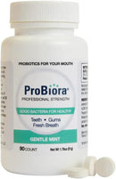 ProBiora Professional Strength Oral Probiotics for Teeth and Gums | Dental Probiotic for Oral Health | Bad Breath Treatment for Adults | Tooth Whitening | ProBiora3 Probiotic Blend | 90 Mint Tablets by CozyNest Decor