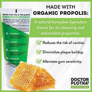 MOUTHWATCHERS Whitening Fluoride Free Naturally Sourced Toothpaste, 3 oz Tube, for Sensitive Teeth and Gums, Fresh Organic Mint and Propolis, by Dr. Plotka's by CozyNest Decor