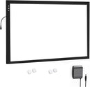 HSK A1 62 * 88CM Artist Light Box Light Pad Aluminium Frame Super Thin 6.6mm Touch Lock/Unlock Dimmer Button 20W Super Bright LED 5000 lux with 24V 1A Adapter by TinyTreasures Baby Boutique