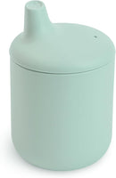 mushie 100% Silicone Baby Sippy Cup | 6 Months+ (Cambridge Blue) by TinyTreasures Baby Boutique