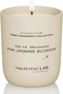 M&SENSE Natural Soy Candle| Pink Jasmine Blossom | 5.3 oz | Minimalist Scented Candle for Relaxation, Gifting, Home Décor | for Bedroom, Office, Party Small by CozyNest Decor