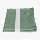 Outer Bug Shield Outdoor Throw Blanket w/Insect Shield Repellent Gear Technology- Lightweight Insect-Repellent Outdoor Blanket, Camping, Picnic & Beach Blanket, Forest Green Colorblock, 50" W x 60" by CozyNest Decor