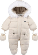 Baby Girl Winter Snowsuit Toddler Jacket Clothes For Boy Infant Jumpsuit Hoodied by TinyTreasures Baby Boutique