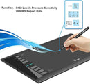 UGEE Drawing Tablet Graphics Tablets, M708 V2 Upgrade PC&Android Device,10x6 Inch Ultra Thin Large Digital Graphic for PC, Pad with 8 Hot Keys 8192 Level Battery-Free Stylus for Creation Sketch by TinyTreasures Baby Boutique