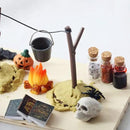 Dollhouse Decoration Accessories, 1:12 Dollhouse Ornament Mini Halloween Horror Decoration Set by CozyNest Decor