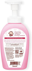 Unscented Foam Bottle Wash, Natural Plant Based Baby Bottle & Dish Soap, No Artificial Fragrance or Additives, Gentle for Washing Bottles, Pacifiers and Toys, Easy Rinse, 15.21 Fl Oz by TinyTreasures Baby Boutique