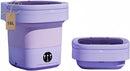 Portable Washing Machine, Mini Washer,16L Upgraded Large Capacity Foldable Washer.Deep Cleaning of Underwear, Baby Clothes and Other Small Clothes.Suitable for Apartments, Dormitories, Hotels.(Purple) by CozyNest Decor