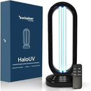 Swissklip HaloUV, Mold Remover, Home Disinfection Device, Dust Mites Remover, UV Light Sanitizer, Ultraviolet Sanitizer for Home, Room & Kitchen (HaloUV Light) by CozyNest Decor
