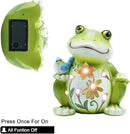 Solar Outdoor Frog Statue Lighting, Waterproof Frog Statue Light,Outdoor Lighting, Decorations for Patio,Yard,Lawn, Porch, Ornament by CozyNest Decor