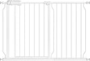 Fairy Baby Easy Step Safety Gates for Doorways Extra Wide Pet Gate for Dogs, 43.5 Inch to 48 Inch with Pressure Mounted Extention Kit, White by TinyTreasures Baby Boutique