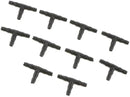 10PCS Micro Drip Irrigation System Dripper Tee Pipe Barb Hose Watering Garden by GreenHaven Gardens