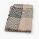 Outer Bug Shield Outdoor Throw Blanket w/Insect Shield Repellent Gear Technology- Lightweight Insect-Repellent Outdoor Blanket, Camping, Picnic & Beach Blanket, Striped Plaid, 50”W x 60” by CozyNest Decor