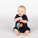 Sassy Boppin’ Birdie | Developmental Plush Toy for Early Learning | High Contrast | Attaches to Baby Gear for Travel | for Ages Newborn and Up (80660) by TinyTreasures Baby Boutique