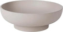 Large Decorative Concrete Bowl, Modern Handicraft Bowls for Home Decor, Decorative Fruit Bowl for Kitchen Counter, Stylish Key Bowl for Entry Table, Gray by CozyNest Decor