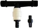 2 Inch Venturi Fertilizer Injector, Irrigation Tube Fertilizer Mixer Injector Agriculture Device Tool for Outdoor Garden Farm Lawn by GreenHaven Gardens